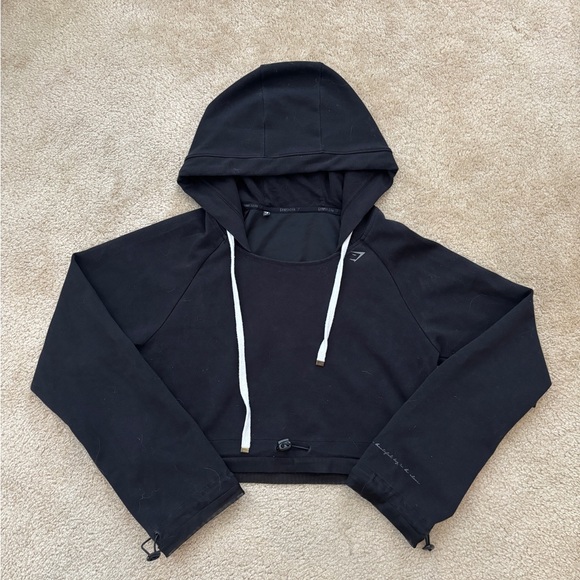 Gymshark Jackets & Blazers - GYMSHARK x Whitney Simmons Crop Hoodie